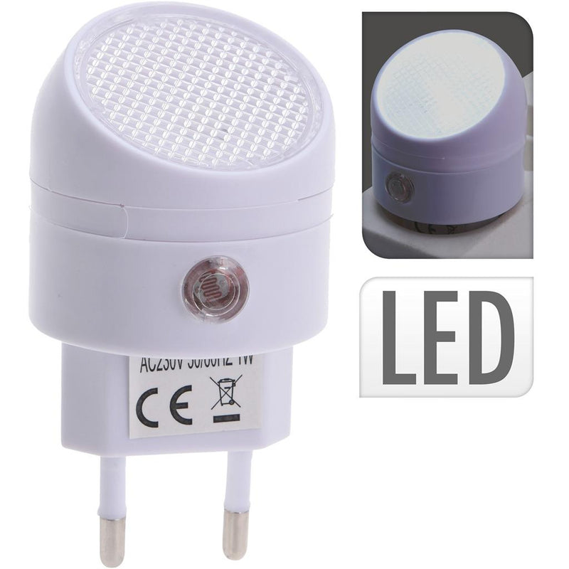 Lampe med sensor - til stik