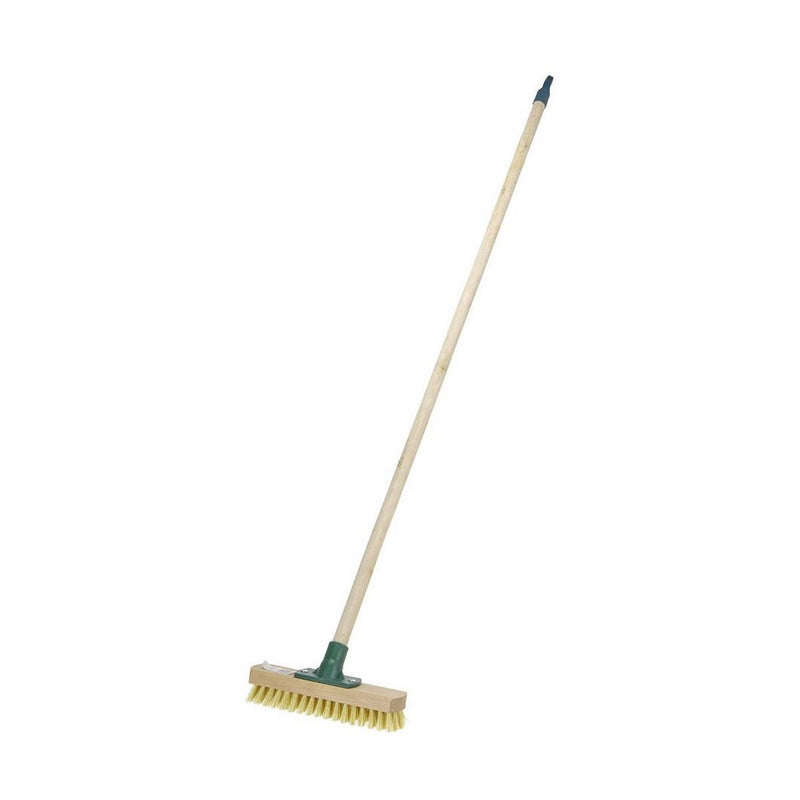 Skrubbekost med træhåndtag 120 cm