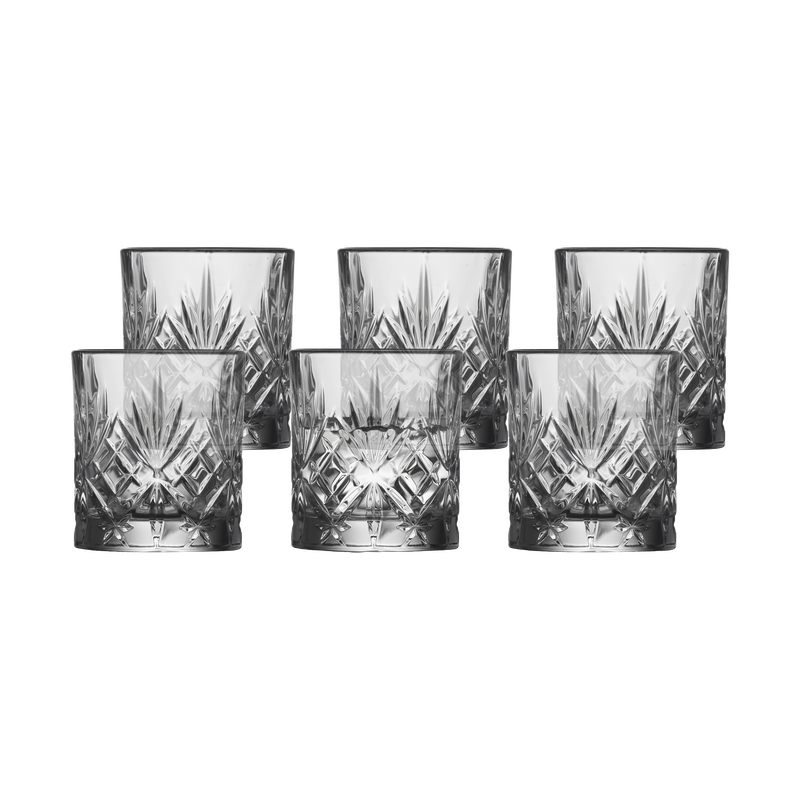 Lyngby Glas - Melodia shotglas 8 cl 6 stk.