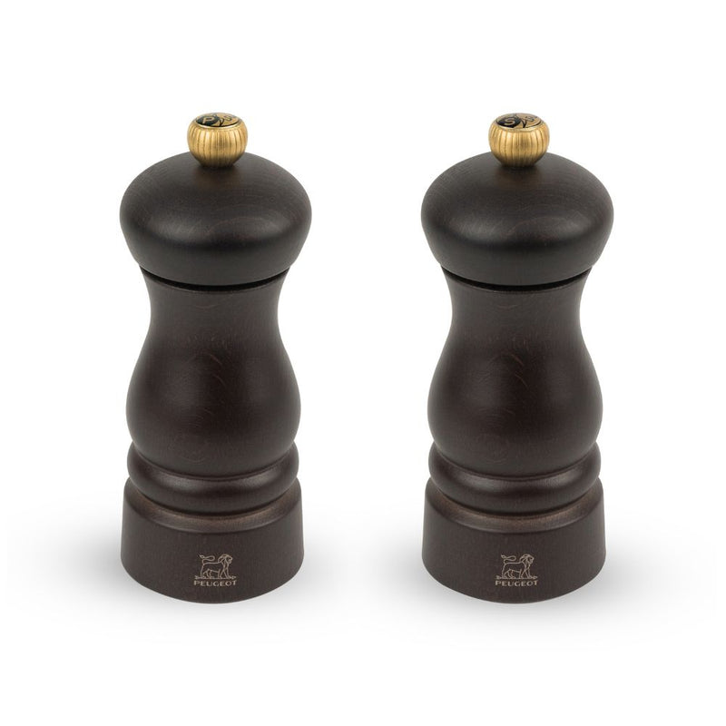 Peugeot - Clermont Salz- und Pfeffermühlenset 13 cm - Schokolade