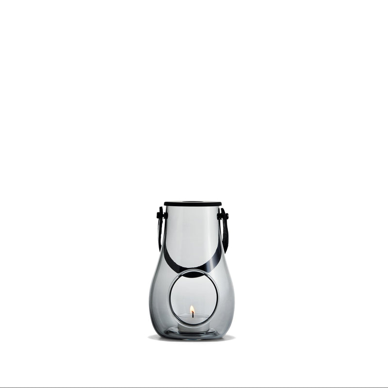 Holmegaard - Design with light lanterne 16,5 cm smoke