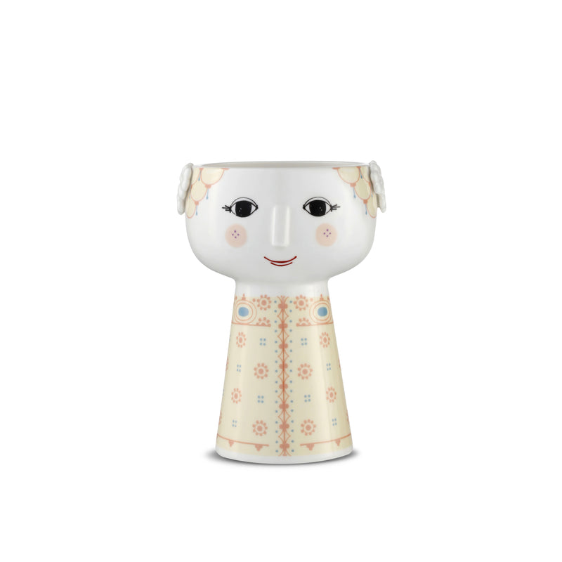 Bjørn Wiinblad - Eva vase soft yellow 15 cm