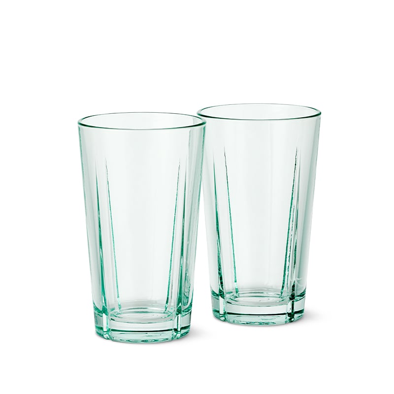 Rosendahl - Grand Cru Recycled Caféglas 37 cl klar grøn 2 stk.