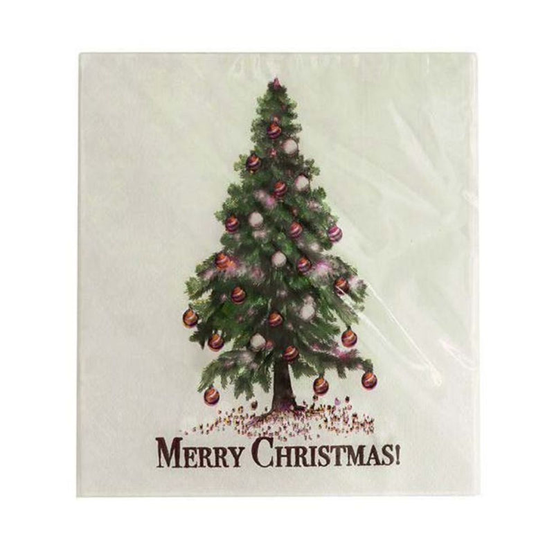 Juleservietter 20 stk. - Merry Christmas