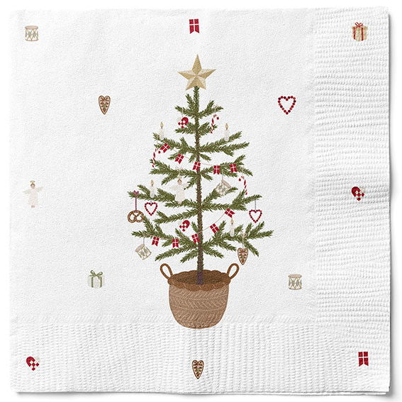Die alte Apotheke – Weihnachtsservietten, 20 Stück – Weihnachtsfeiertage 