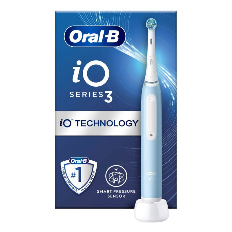 Oral-B iO3 Elektrisk Tandbørste - Ice Blue