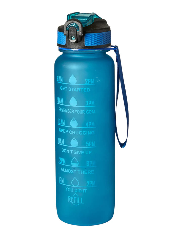 Drikkeflaske 1000 ml. plast aqua