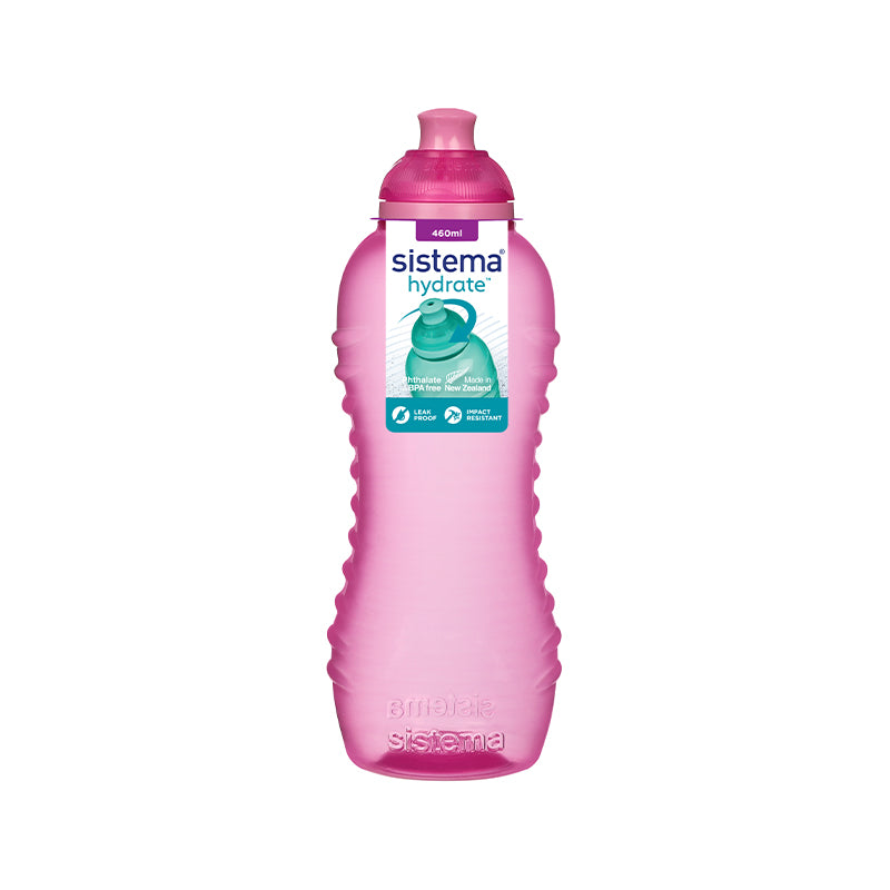 Sistema - Twist drikkedunk pink 460 ml