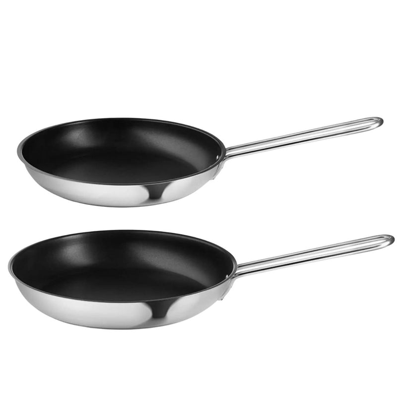 Eva Trio - Slip-Let Stegepande rustfrit stål 28 + 30 cm