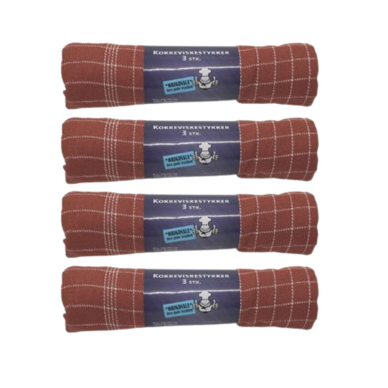 Haahr &amp; Co - Kockens vispar 12-pack - Bränd röd