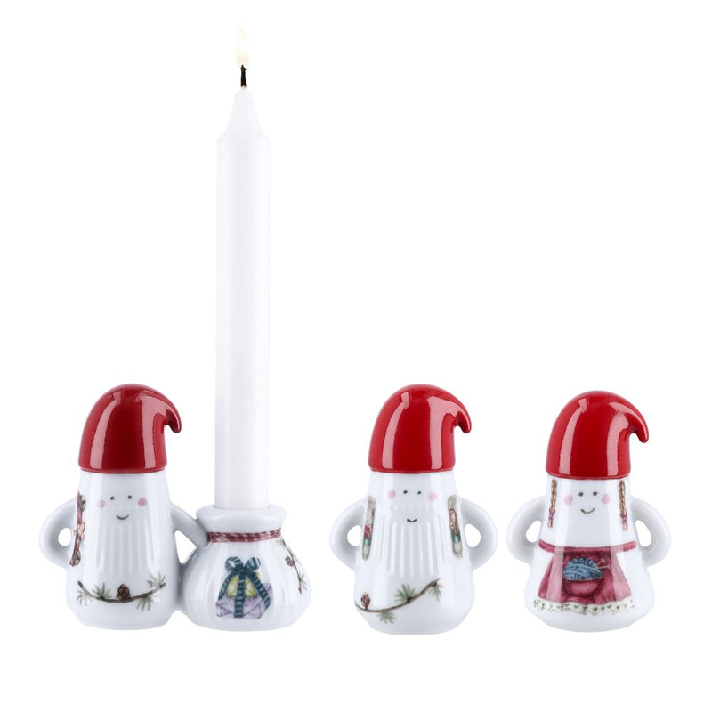 Kähler - Hammershøi Christmas julefigurer 3 dele