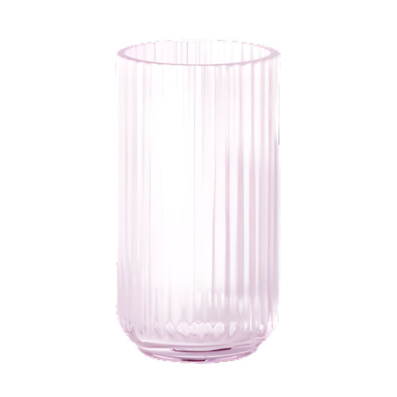 Lyngby - Vase 15 cm - Pink Glas