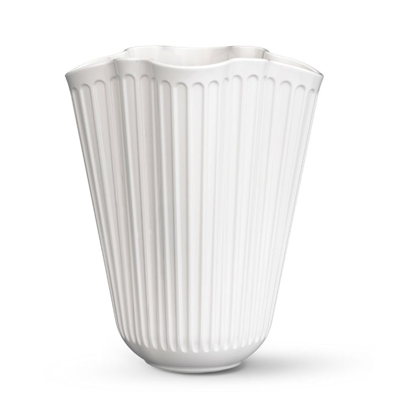 Kähler - Hammershøi Unfold Vase H16.5 cm hvid