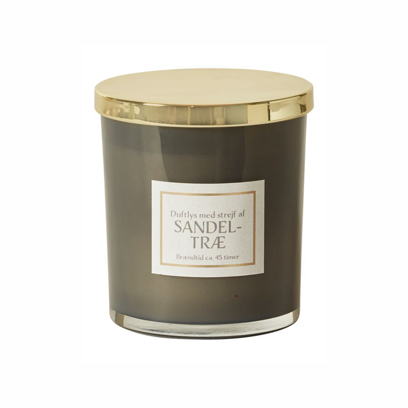 Duftlys i æske - sandalwood