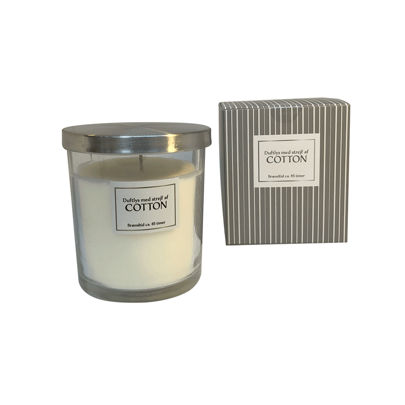 Duftlys i æske - cotton